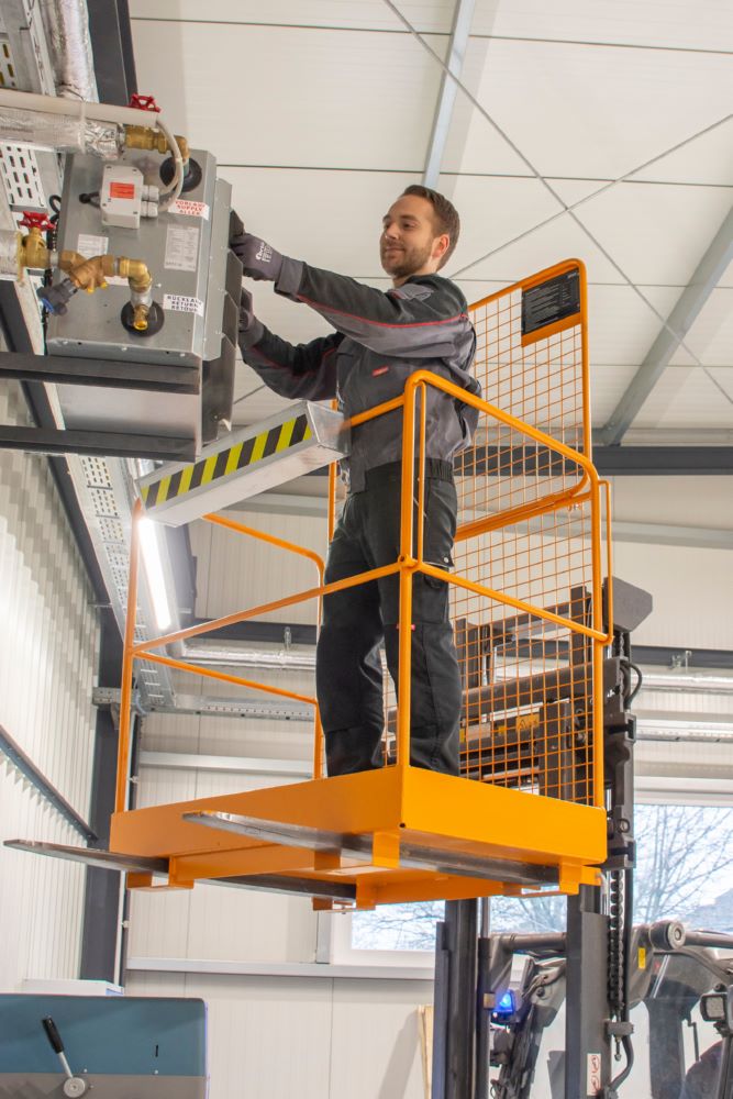 Produktbild Sicherheitskorb SIKO-G, lackiert, Gelborange bild 3