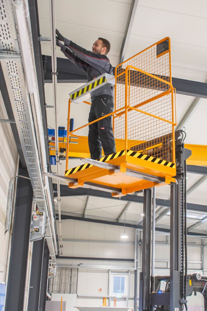 Produktbild Sicherheitskorb SIKO-G, lackiert, Gelborange bild 4