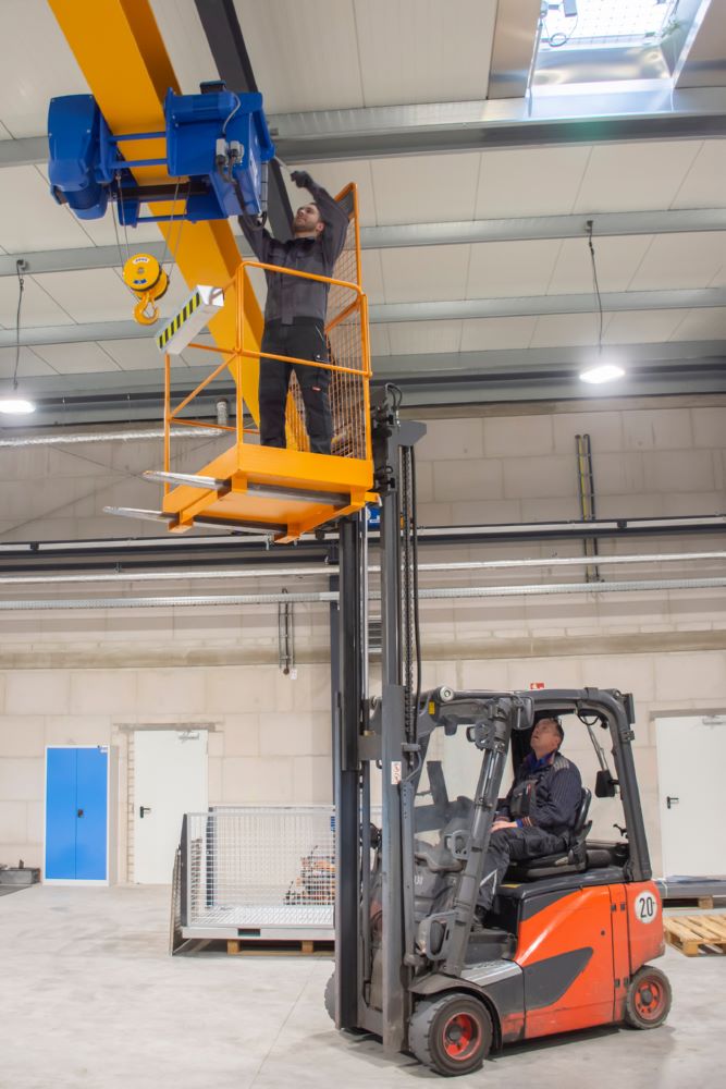 Produktbild Sicherheitskorb SIKO-G, lackiert, Gelborange bild 5