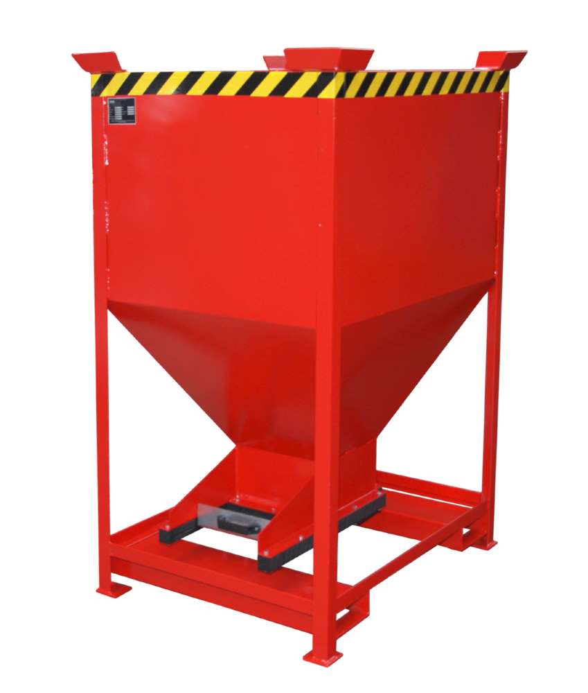 Produktbild Bauer Silobehälter SG-D 600 lackiert feuerrot