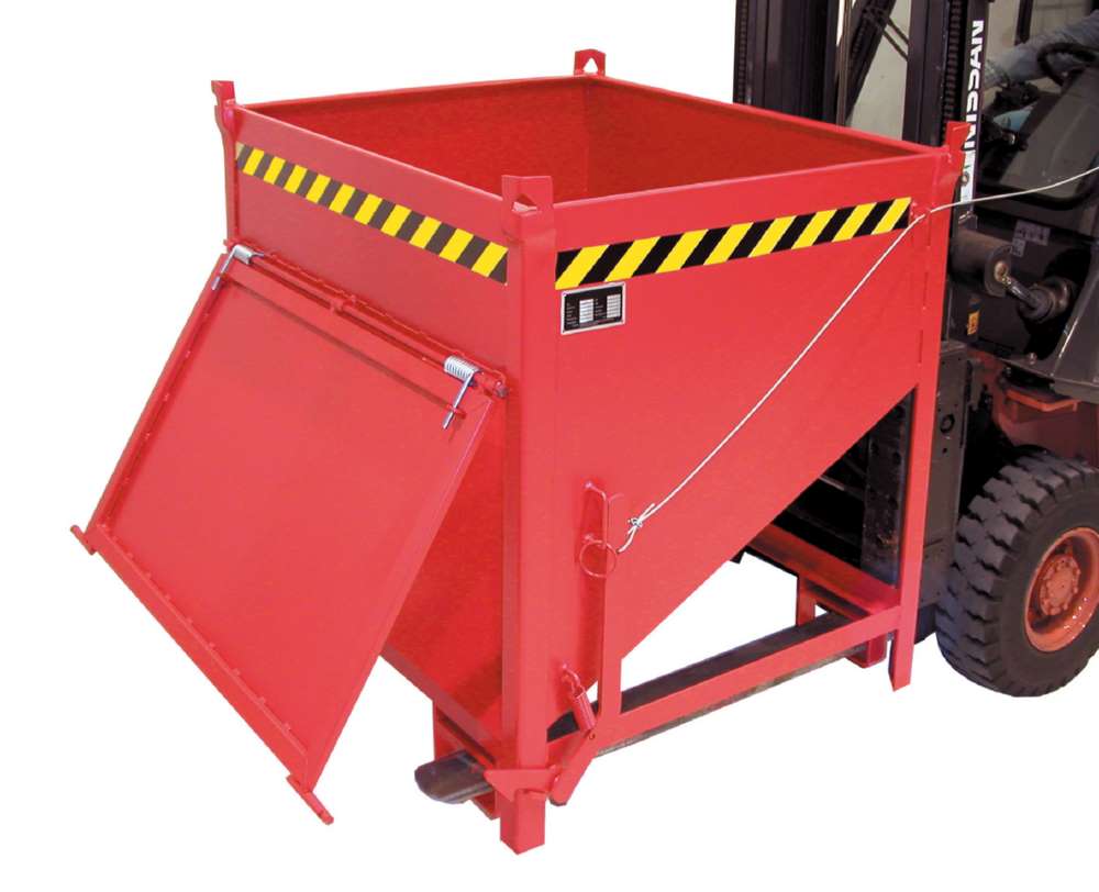 Produktbild Bauer Silobehälter SGK 75 lackiert feuerrot