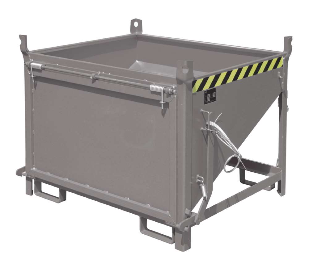 Produktbild Bauer Silobehälter SGK 50 lackiert mausgrau