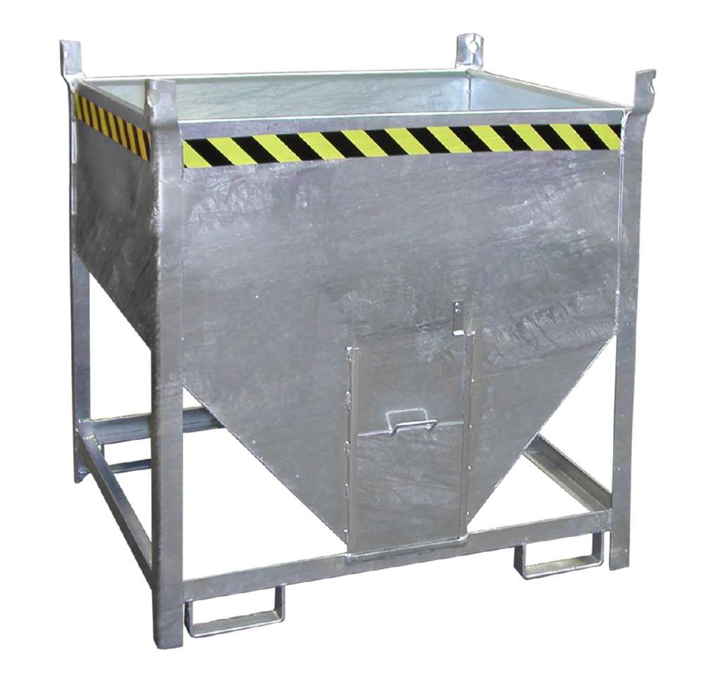 Produktbild Bauer Silobehälter SGS 75 feuerverzinkt mit stirnseitiger Entleerung