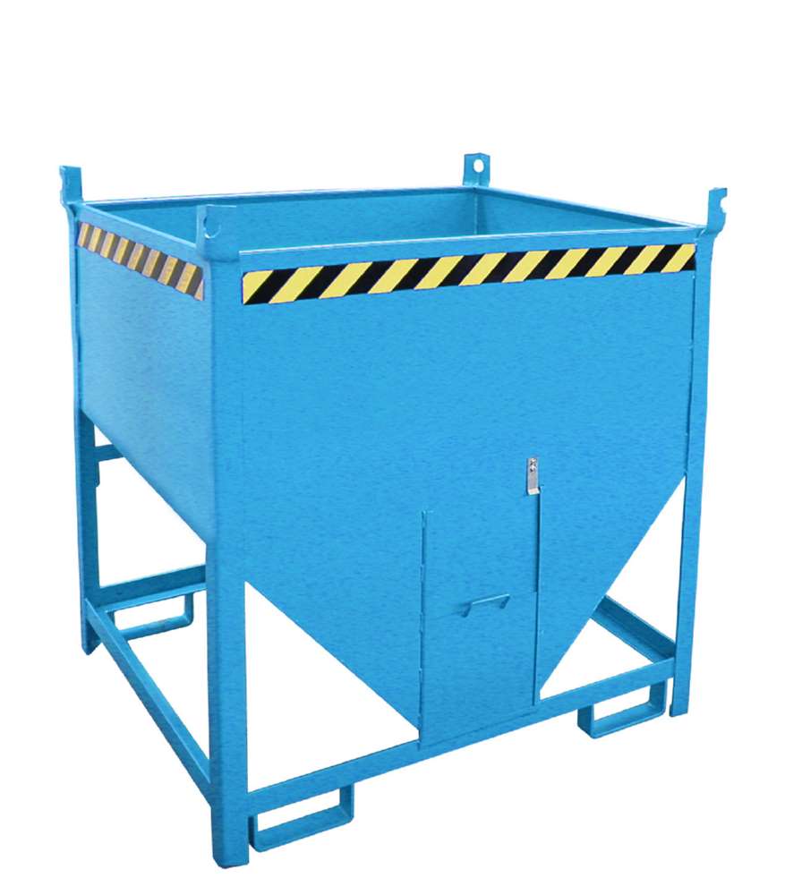 Produktbild Bauer Silobehälter SGS 75 lackiert lichtblau 1200 x 1000 x 1260 mm