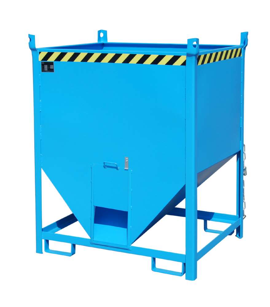 Produktbild Bauer Silobehälter SGS 100 lackiert lichtblau 1200 x 1000 x 1495 mm bild 2