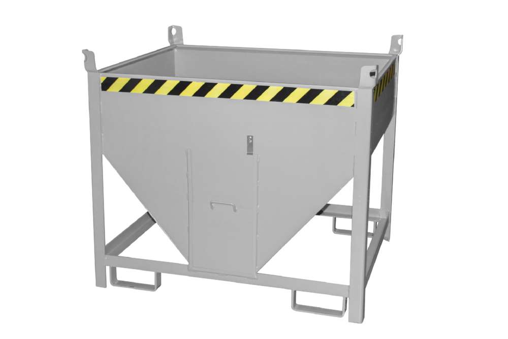 Produktbild Bauer Silobehälter SGS 50 lackiert mausgrau 1200 x 1000 x 1025 mm