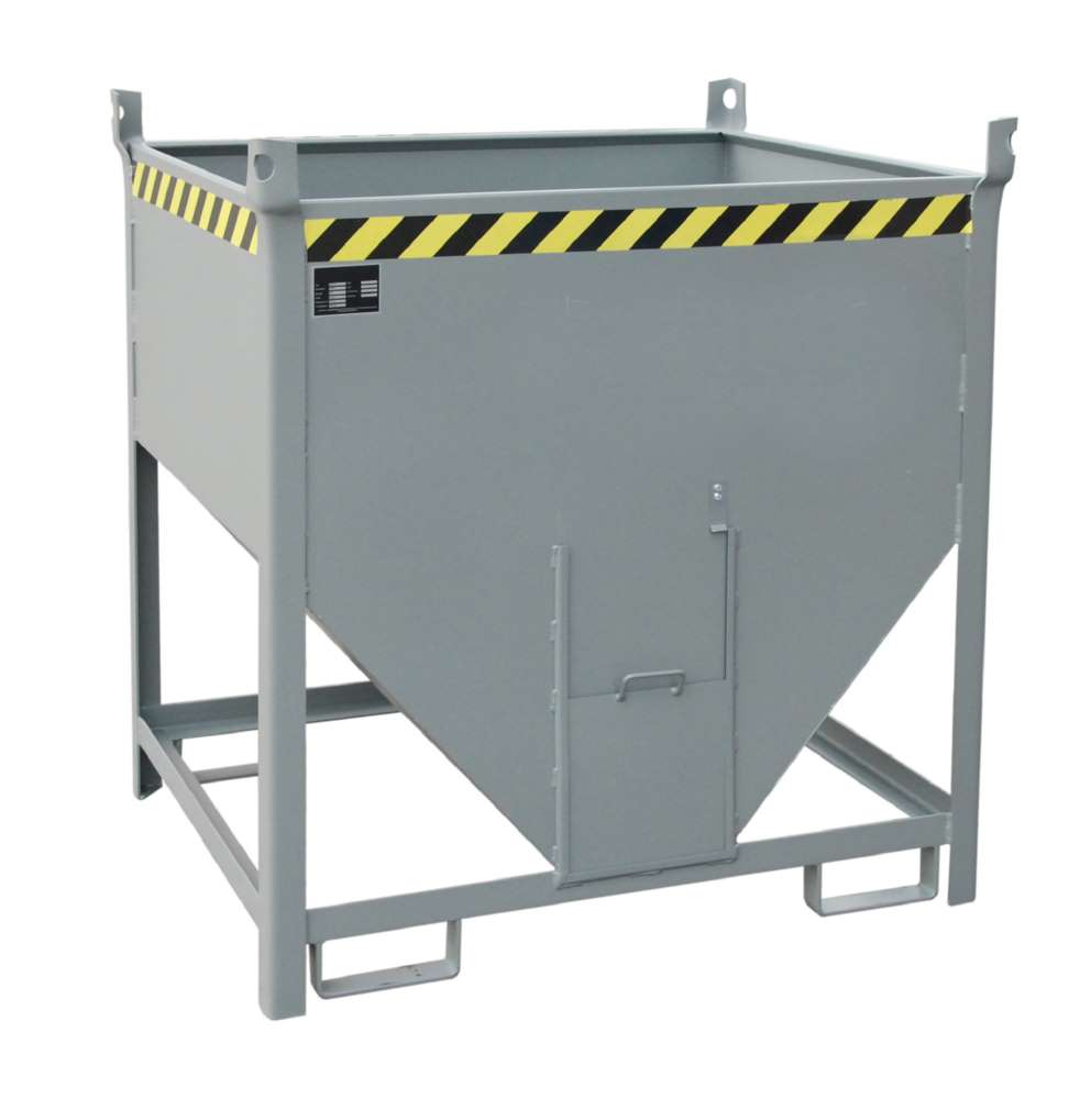 Produktbild Bauer Silobehälter SGS 75 lackiert mausgrau 1200 x 1000 x 1260 mm
