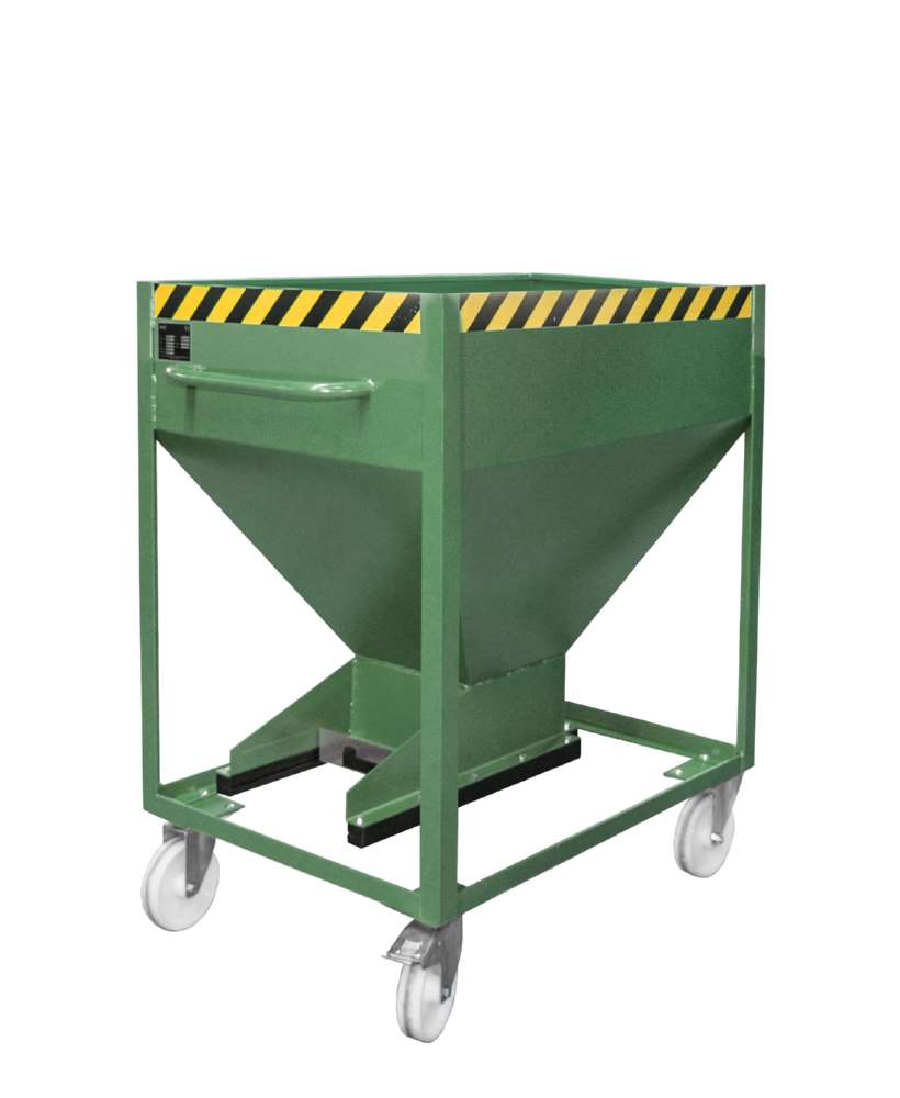 Produktbild Bauer Silobehälter SR-D 375 lackiert resedagrün 780 x 1115 x 1230 mm