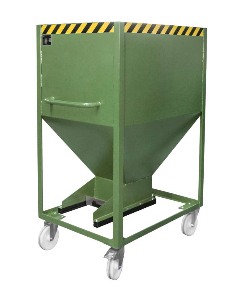 Produktbild Bauer Silobehälter SR-D 600 lackiert resedagrün 780 x 1115 x 1610 mm