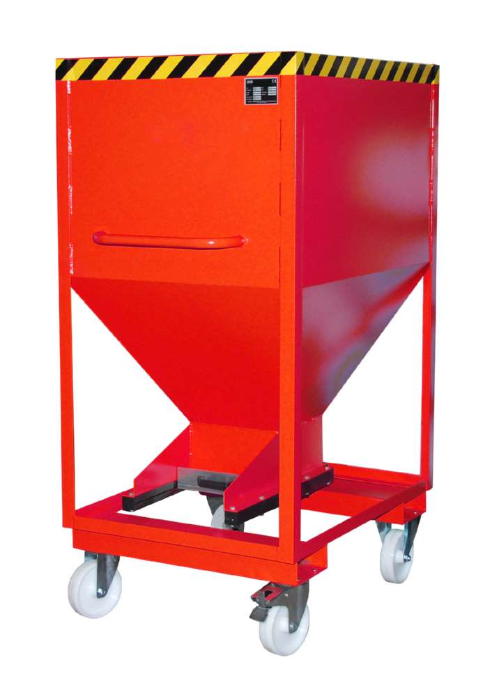 Produktbild Bauer Silobehälter SRE-D 600 lackiert feuerrot