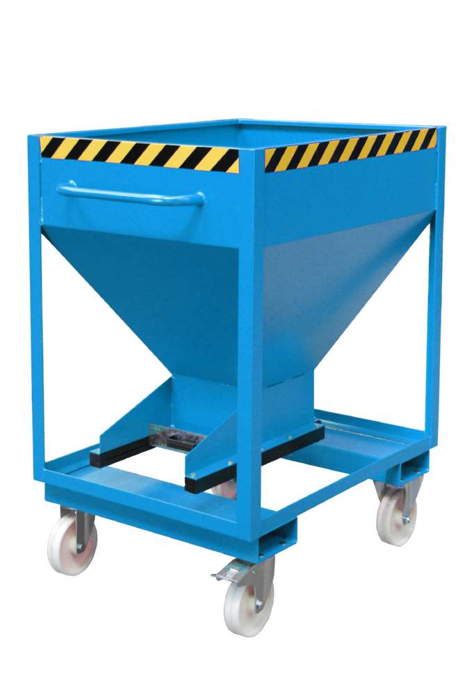 Produktbild Bauer Silobehälter SRE-D 375 lackiert lichtblau Entleerung von Schüttgütern bild 2