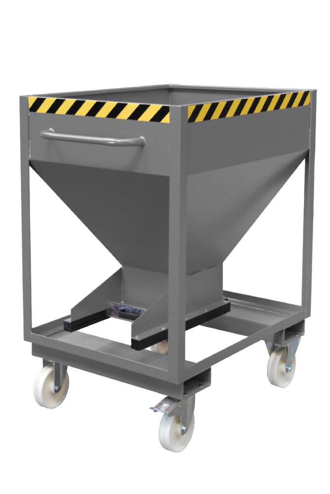 Produktbild Bauer Silobehälter SRE-D 375 lackiert mausgrau Entleerung von Schüttgütern bild 2