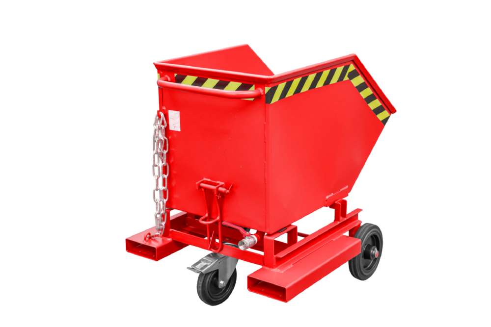 Produktbild Bauer Späne-Kastenwagen SKW-ET 250 lackiert feuerrot