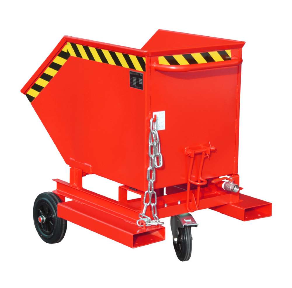 Produktbild Bauer Späne-Kastenwagen SKW-ET 250 lackiert feuerrot bild 2