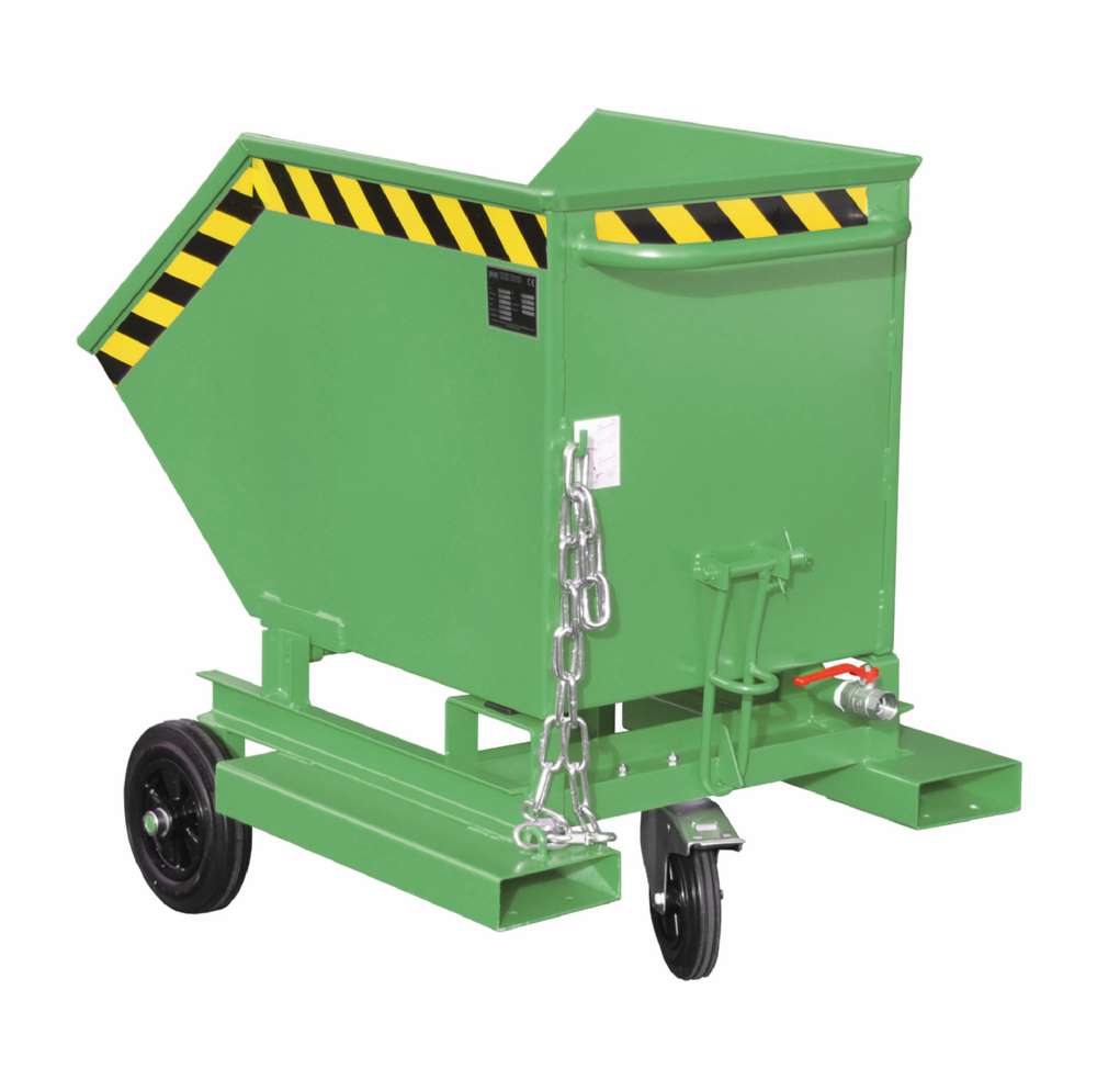 Produktbild Bauer Späne-Kastenwagen SKW-ET 250 lackiert Öl und wasserdicht resedagrün