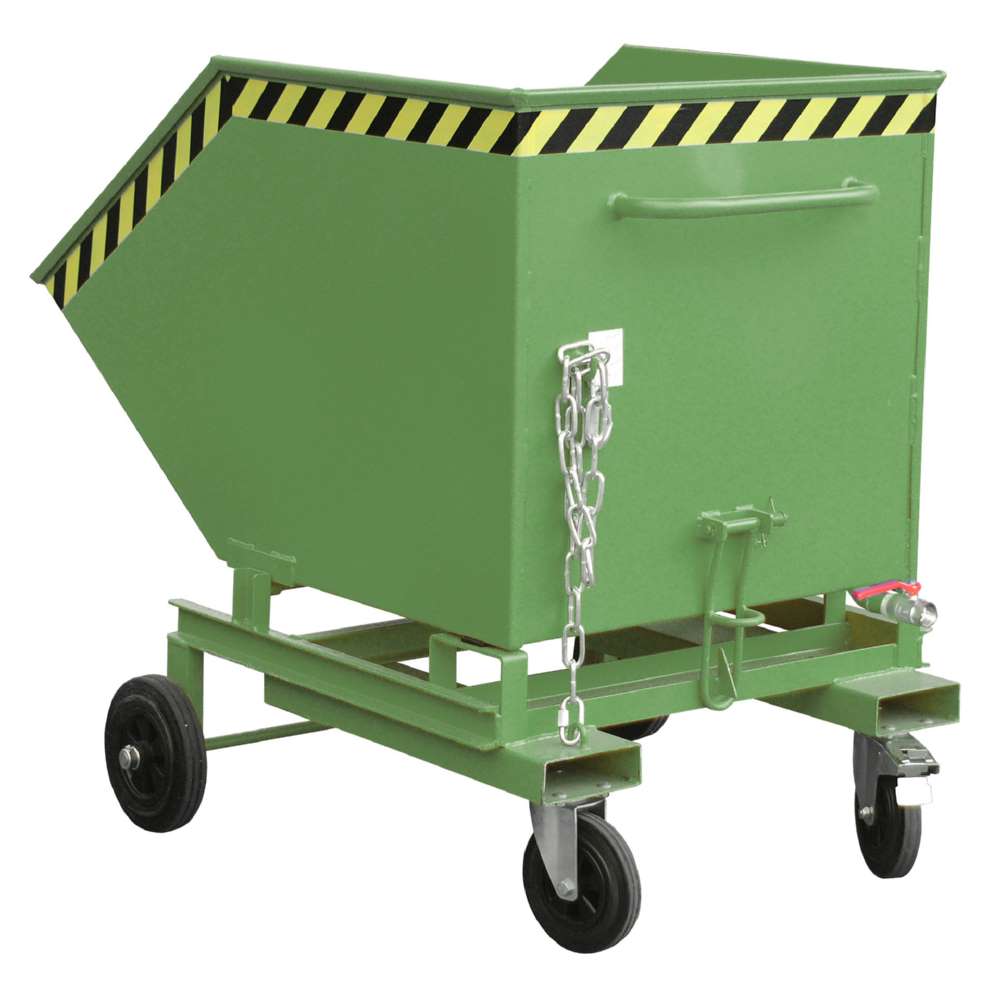 Produktbild Bauer Späne-Kastenwagen SKW-ET 600 lackiert resedagrün