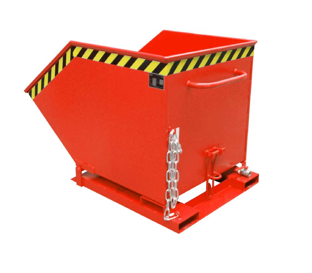 Produktbild Bauer Späne-Kippmulde SKK 600 lackiert feuerrot bild 2