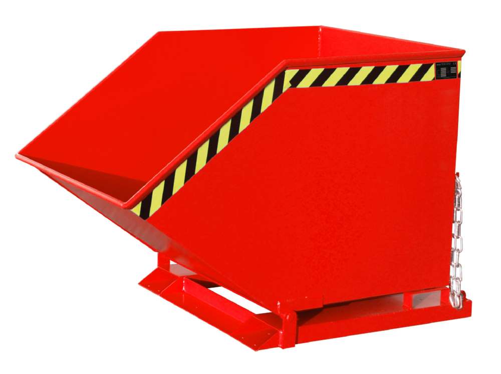 Produktbild Bauer Späne-Kippmulde SKK 800 wasserdicht lackiert feuerrot