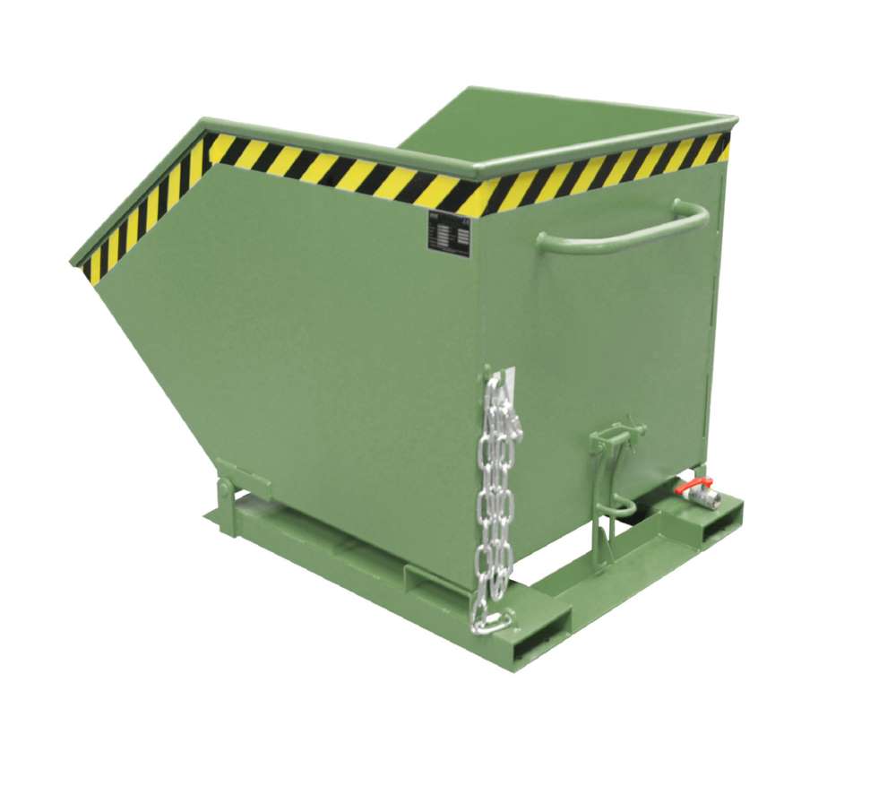 Produktbild Bauer Späne-Kippmulde SKK 600 lackiert resedagrün bild 2