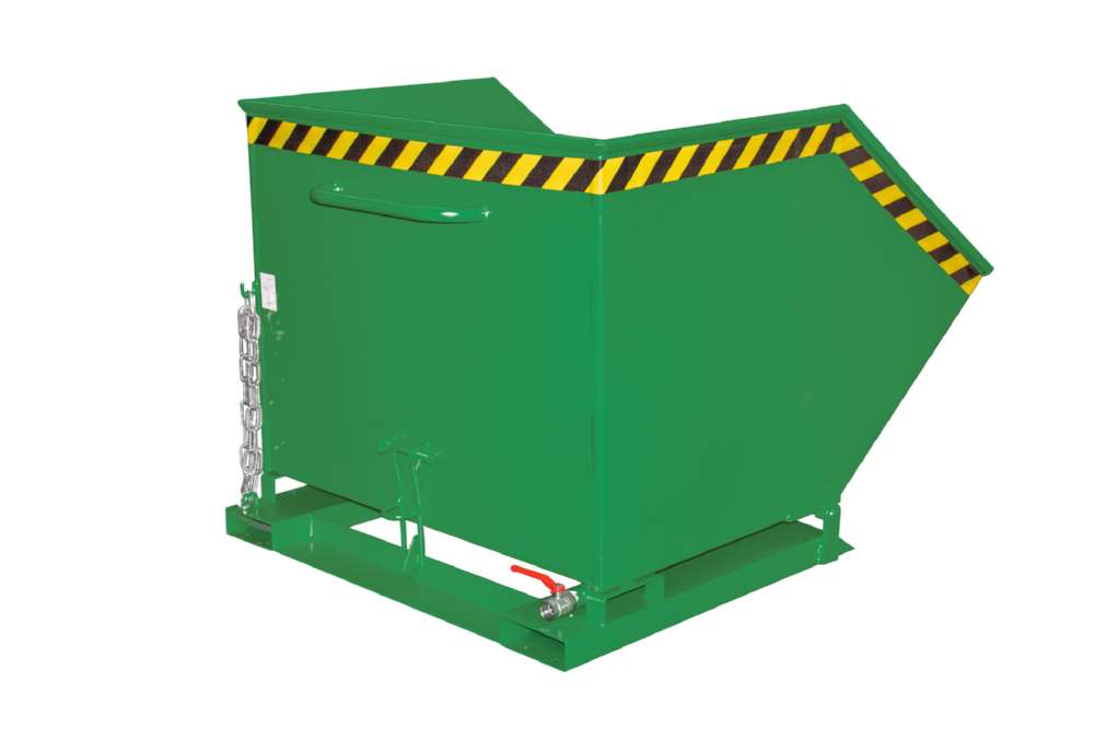 Produktbild Bauer Späne-Kippmulde SKK 1000 lackier resedagrün bild 2