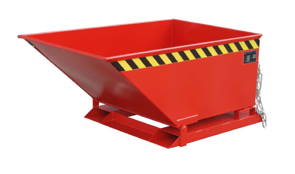 Produktbild Bauer Späne-Kippmulde SKN 400 wasserdicht lackiert feuerrot
