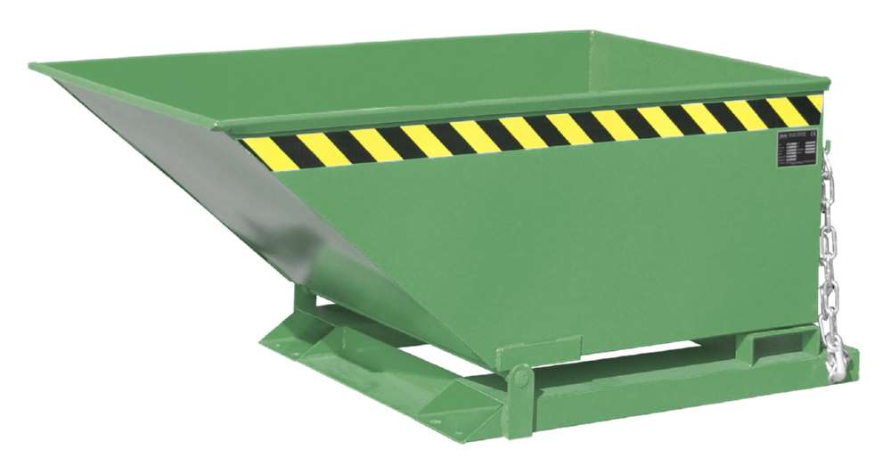Produktbild Bauer Späne-Kippmulde SKN 400 wasserdicht lackiert resedagrün