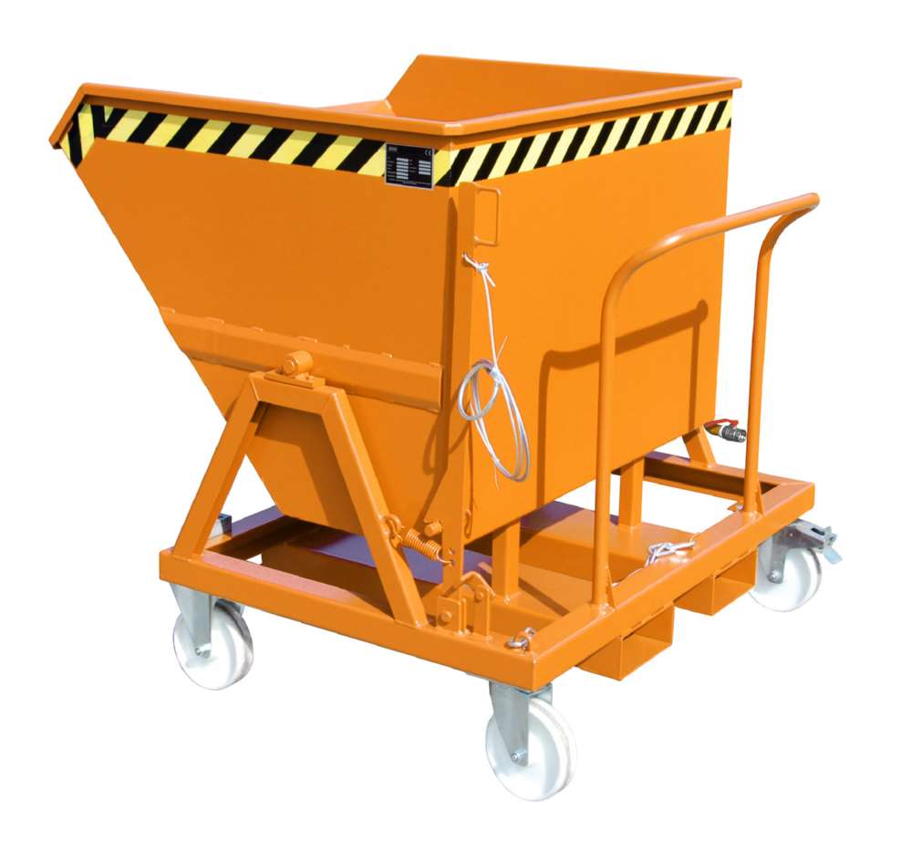 Produktbild Bauer Späne-Kippmulde SKS 550 lackiert gelborange