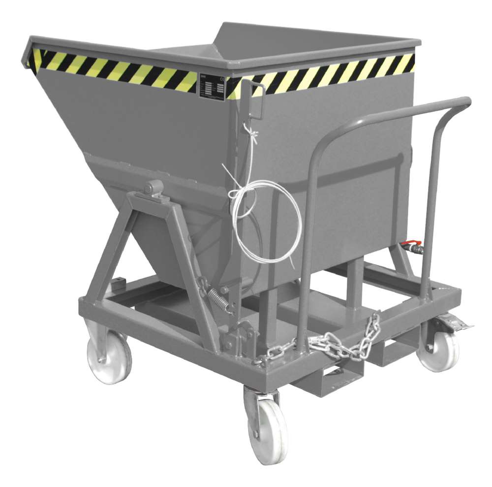 Produktbild Bauer Späne-Kippmulde SKS 400 wasserdicht lackiert mausgrau