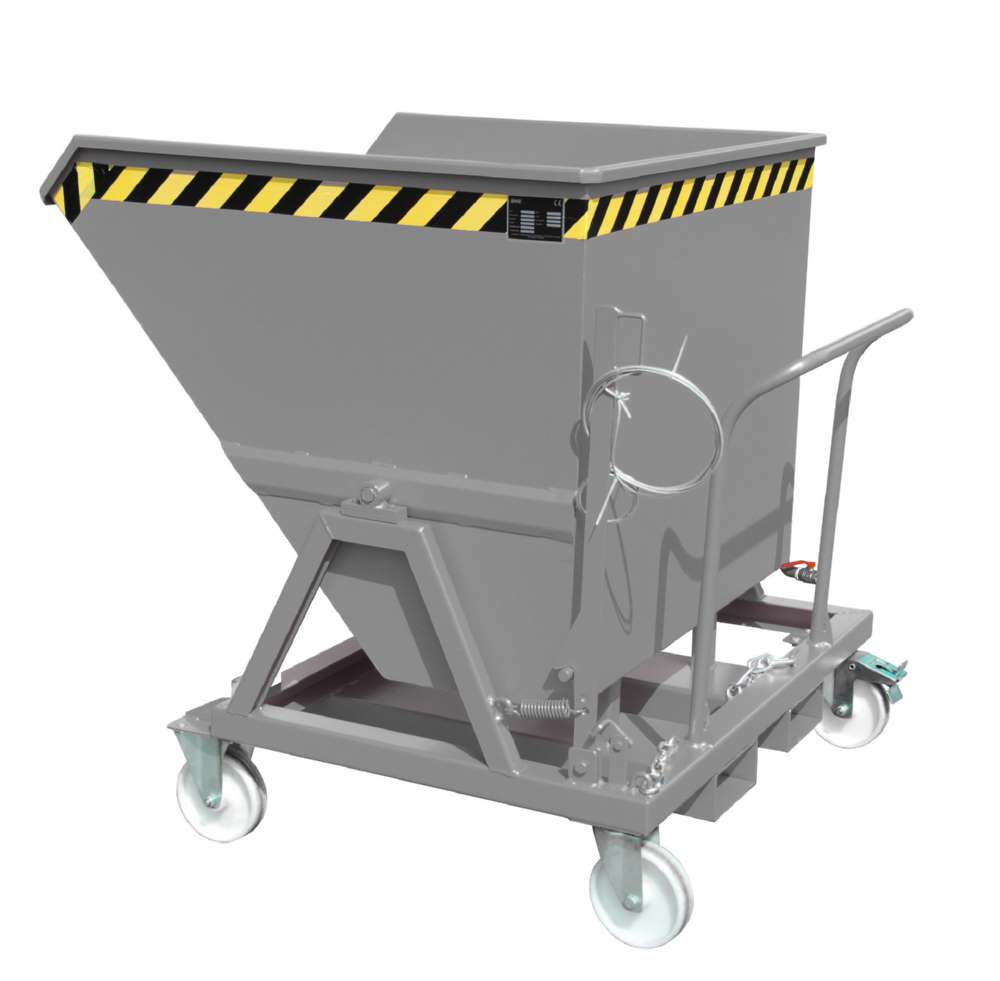 Produktbild Bauer Späne-Kippmulde SKS 700 wasserdicht lackiert mausgrau