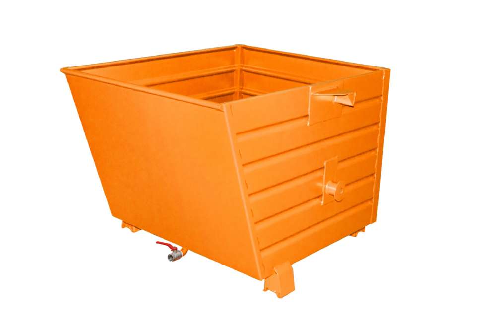 Produktbild Bauer Späne-Stapelkipper BSL 90 lackiert gelborange