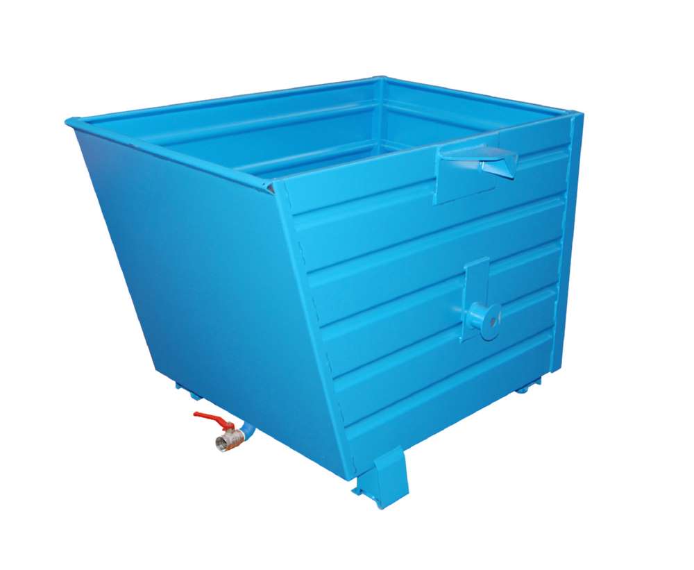 Produktbild Bauer Späne-Stapelkipper BSL 70 lackiert wasserdicht lichtblau