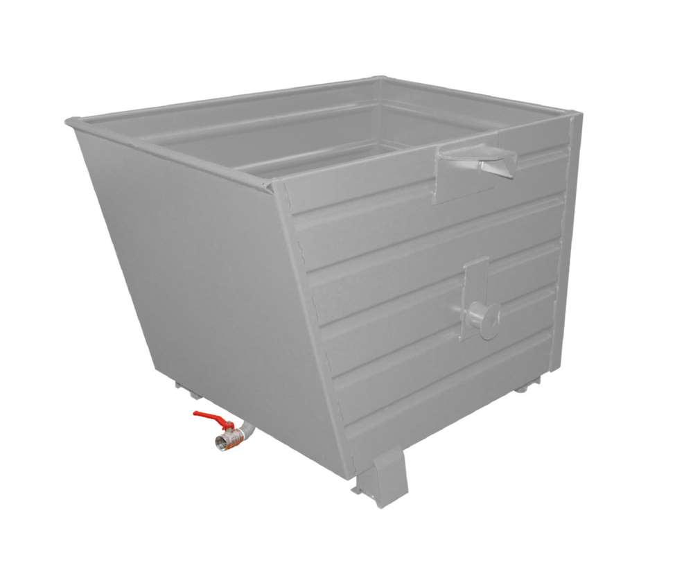 Produktbild Bauer Späne-Stapelkipper BSL 70 lackiert wasserdicht mausgrau