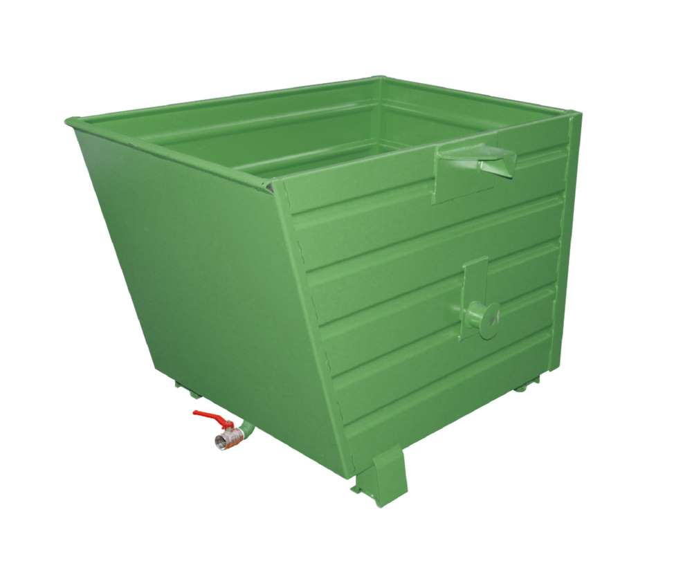 Produktbild Bauer Späne-Stapelkipper BSL 70 lackiert wasserdicht resedagrün