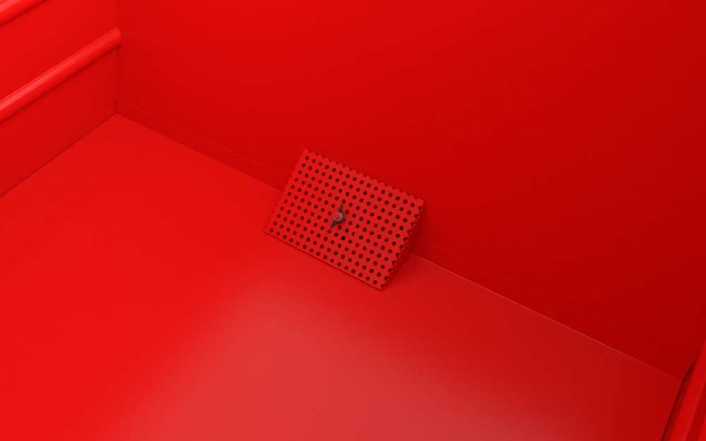 Produktbild Bauer Späne-Stapelkipper BSS 55 Öl und wasserdicht lackiert feuerrot bild 2