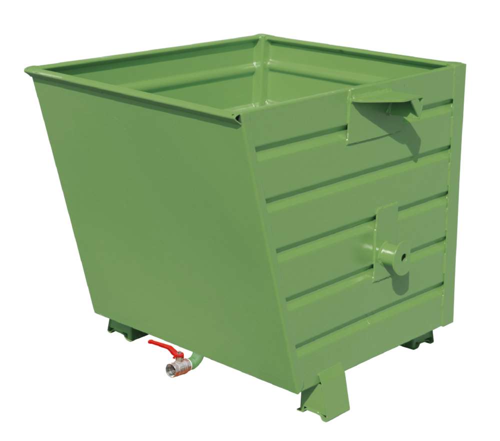 Produktbild Bauer Späne-Stapelkipper BSS 55 Öl und wasserdicht lackiert resedagrün