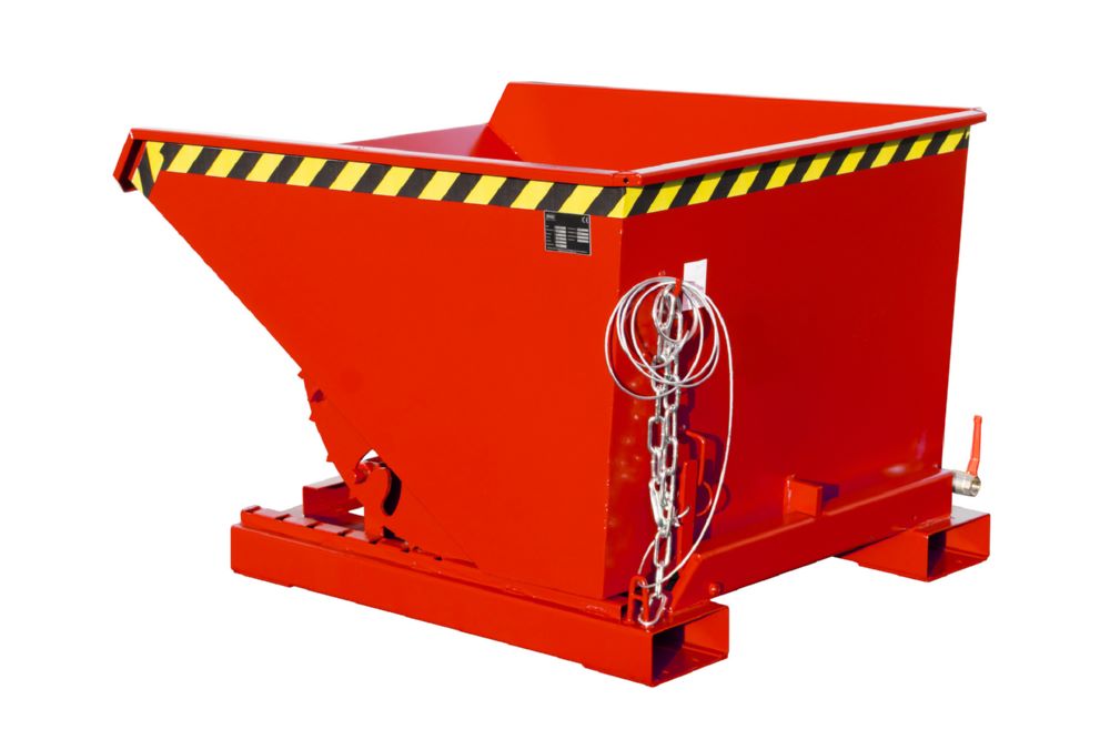 Produktbild Bauer Spänebehälter EXPO-E 600 lackiert Feuerrot