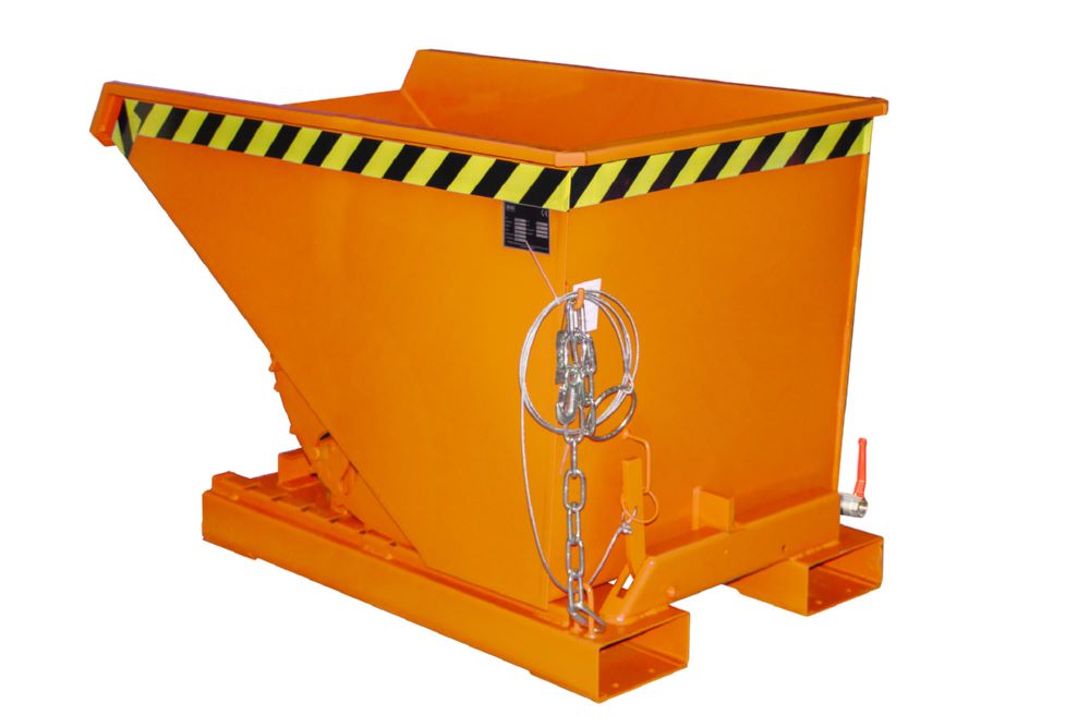 Produktbild Bauer Spänebehälter EXPO-E 300 lackiert Gelborange