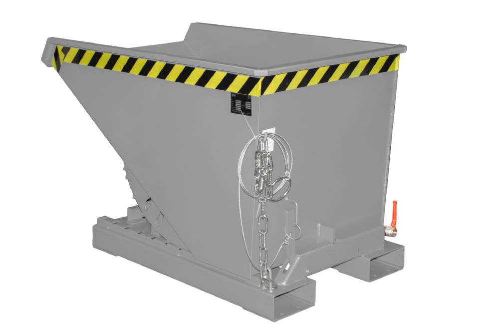 Produktbild Bauer Spänebehälter EXPO-E 300 lackiert Mausgrau Breite 770 mm