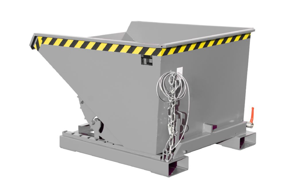 Produktbild Bauer Spänebehälter EXPO-E 600 lackiert Mausgrau Breite 1070 mm