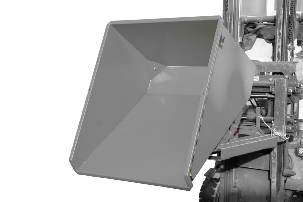 Produktbild Bauer Spänebehälter EXPO-E 600 lackiert Mausgrau Breite 1070 mm bild 2