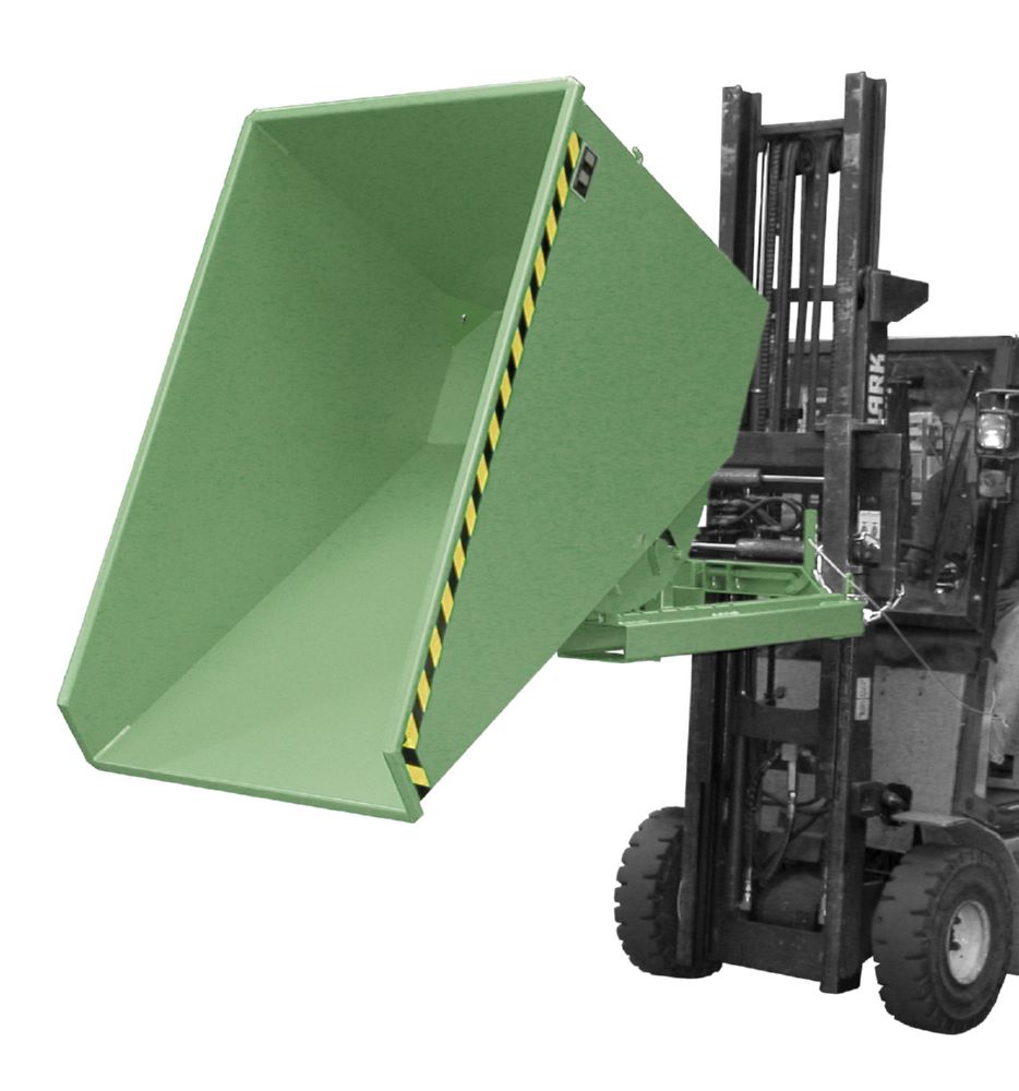 Produktbild Bauer Südlohn Spänebehälter EXPO-E 1200 lackiert Resedagrün Breite 1070 mm