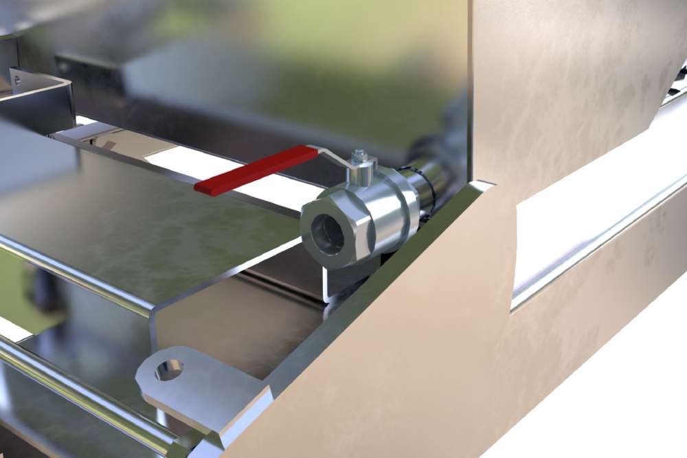 Produktbild Bauer Spänebehälter S4A 600 feuerverzinkt 1095 x 1485 x 865 mm