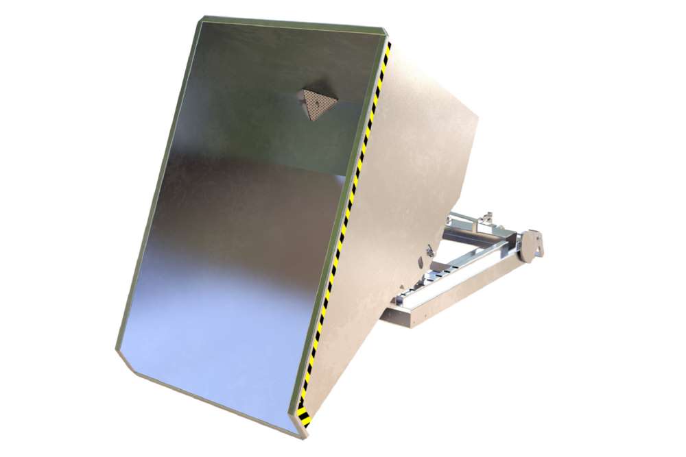 Produktbild Bauer Automatischer Spänebehälter S4A 1200 feuerverzinkt bild 6