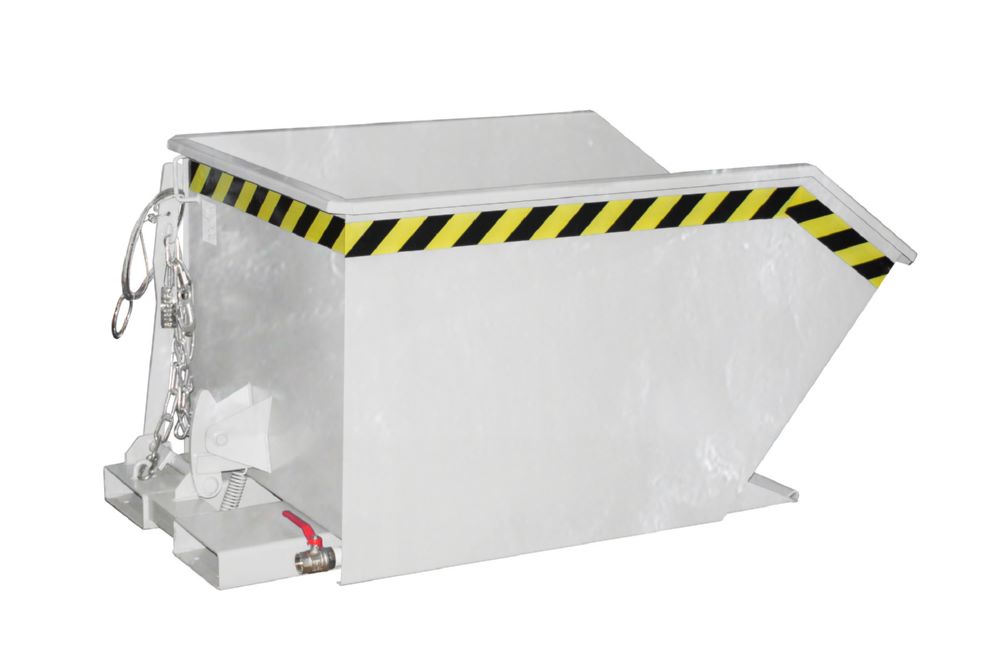 Produktbild Bauer Spänebehälter GU-E 500 feuerverzinkt Tragfähigkeit 1000 kg bild 1