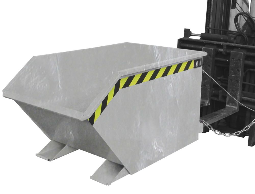 Produktbild Bauer Spänebehälter GU-E 500 feuerverzinkt Tragfähigkeit 1000 kg bild 3