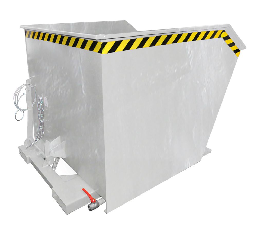 Produktbild Bauer Spänebehälter GU-E 1000 feuerverzinkt Breite 1280 mm