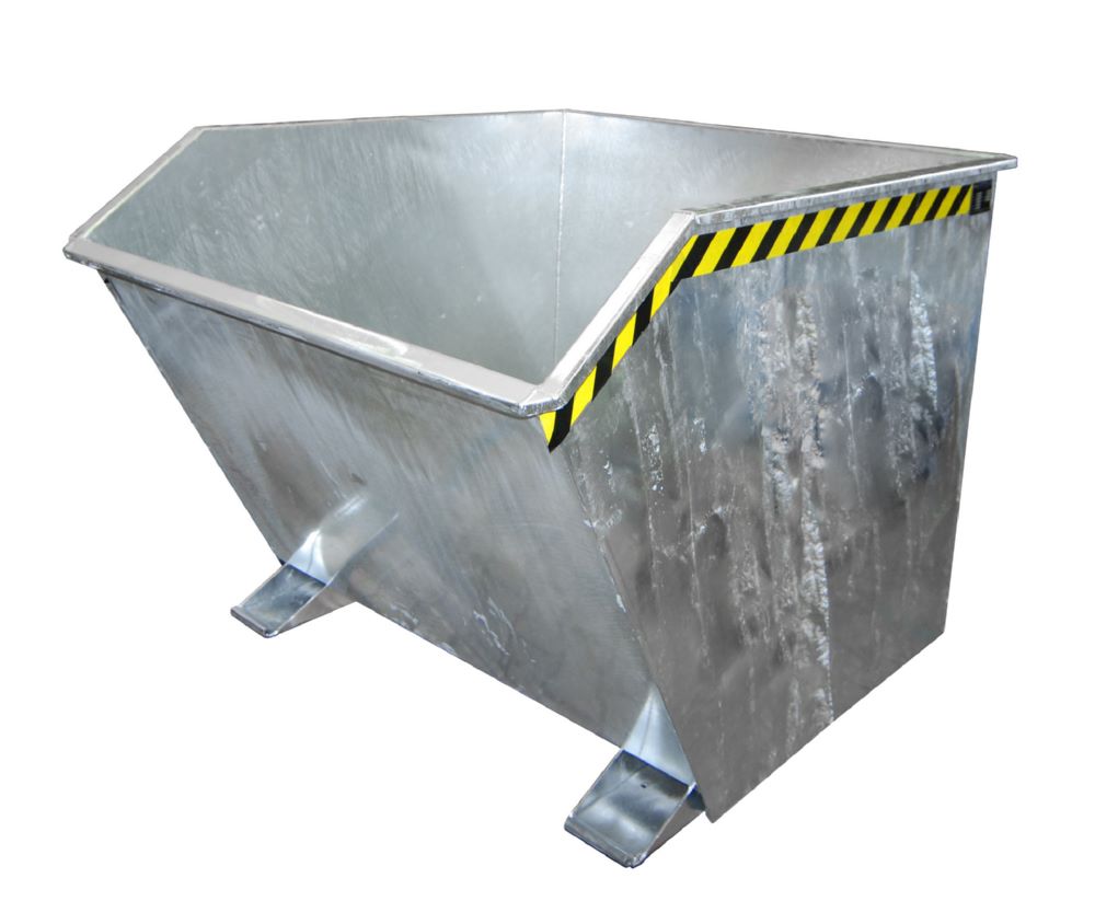 Produktbild Bauer Spänebehälter GU-E 1500 feuerverzinkt B 1280 x H 1090 x L 1640 mm