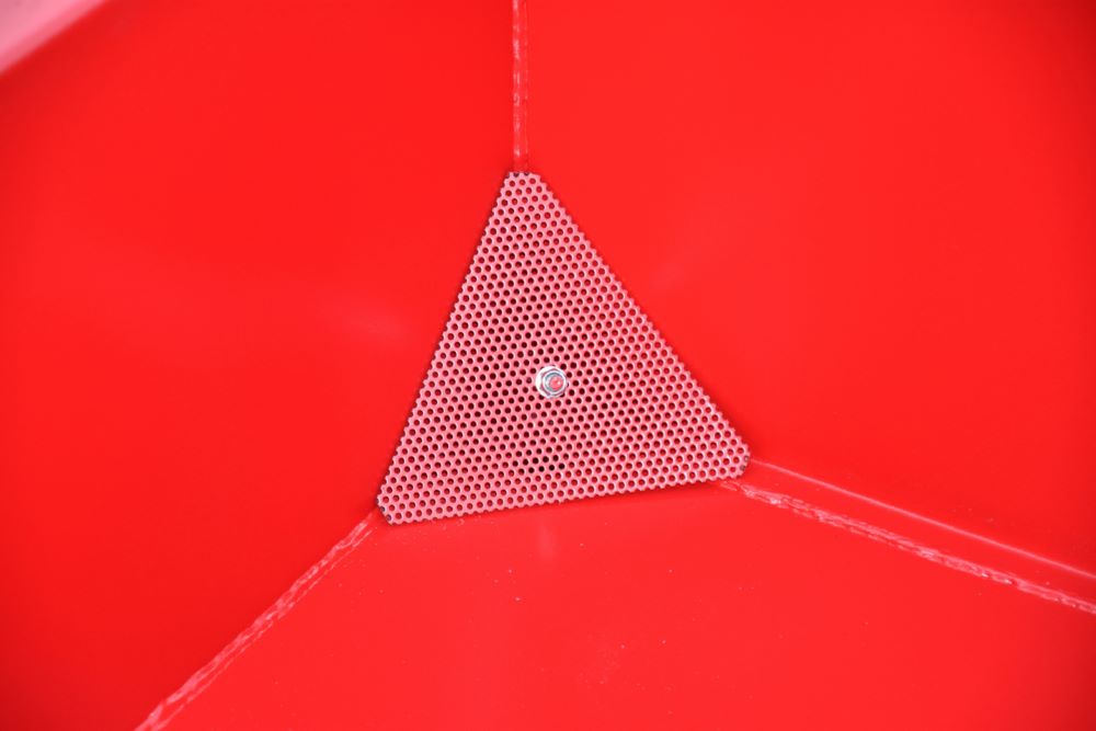 Produktbild Bauer Spänebehälter GU-E 2000 lackiert Feuerrot Länge 1640 mm bild 2