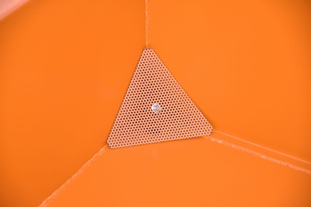 Produktbild Bauer Spänebehälter GU-E 2000 lackiert Gelborange Breite 1680 mm bild 2