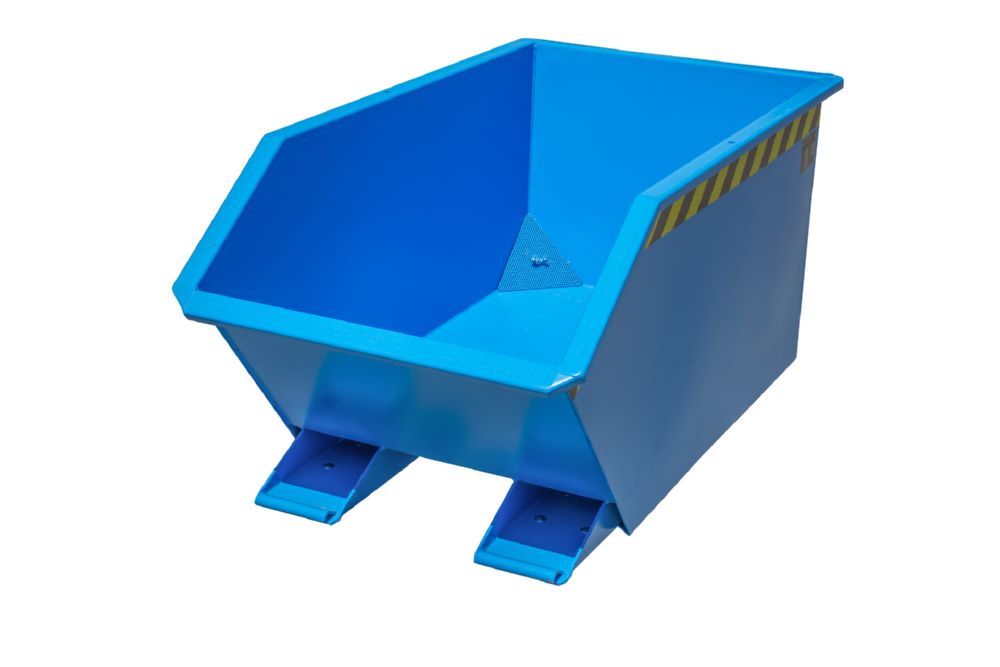 Produktbild Bauer Spänebehälter GU-E 300 lackiert Lichtblau L 1440 x B 680 x H 580 mm